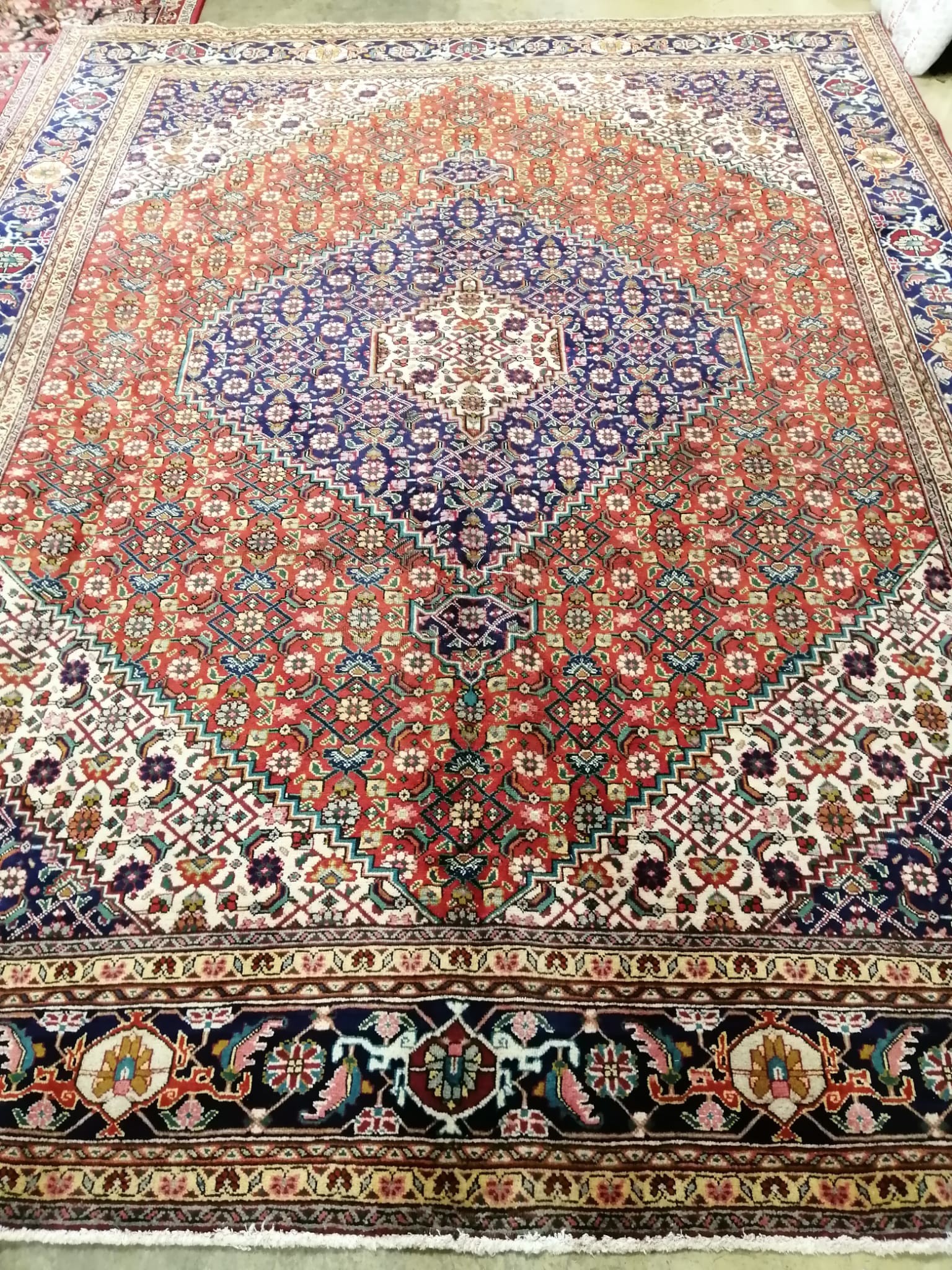 A Bijar carpet, 340 x 250cm